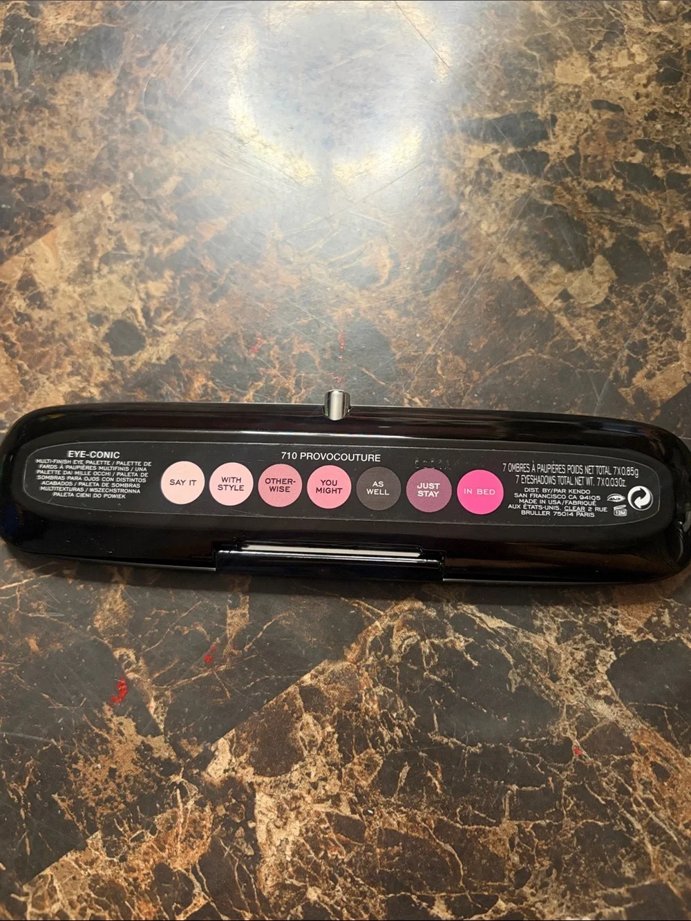 Marc Jacobs Glossy Black Eyeshadow Palette